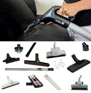 Brosses et accessoires aspiration centralisée