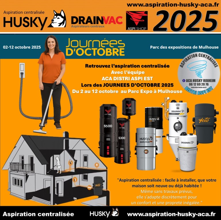 L’aspiration centralisée aux Journées D’Octobre 2025 à Mulhouse