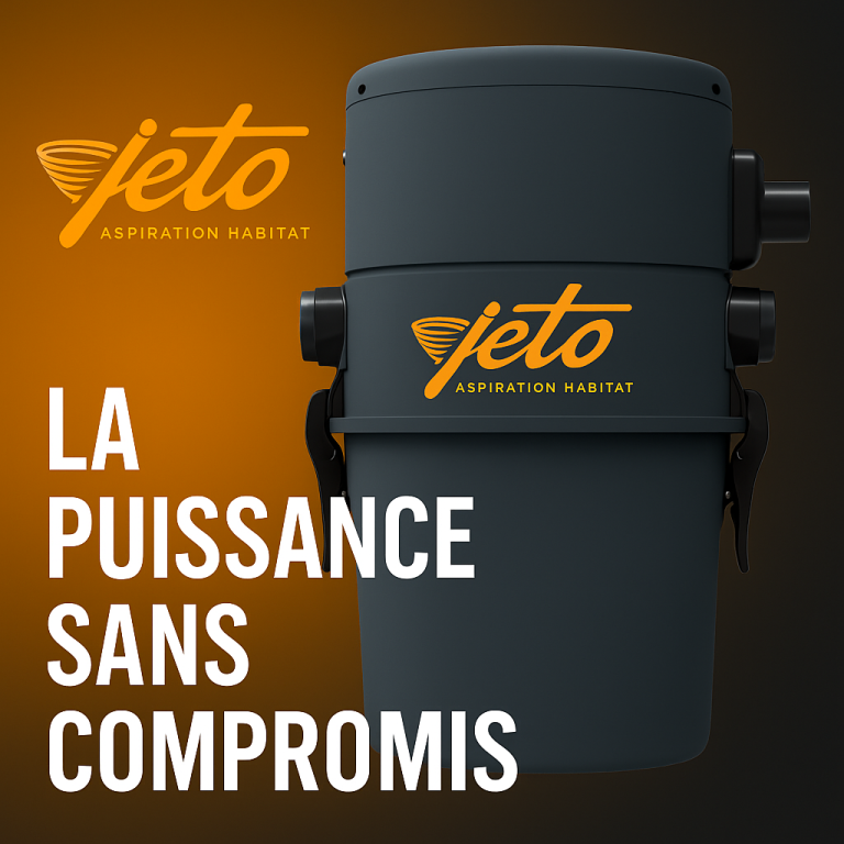 Nouvelle centrale d’aspiration JETO : la puissance sans compromis