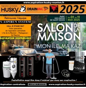 L'aspiration centralisée au 36e Salon de la Maison à Saint-Denis – Île de la Réunion