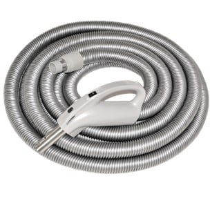 Flexible aspiration centralisée de 9 mètres avec interrupteur sur poignée