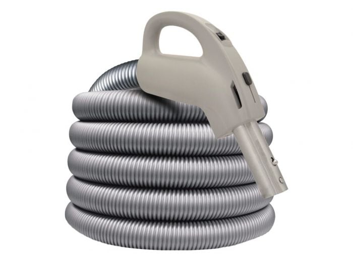 Flexible aspiration centralisée de 10 mètres avec interrupteur sur poignée